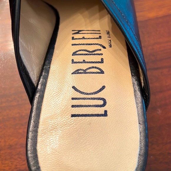 Never Worn LUC BERJEN Black Mules- Made in Italy. - Picture 5 of 7